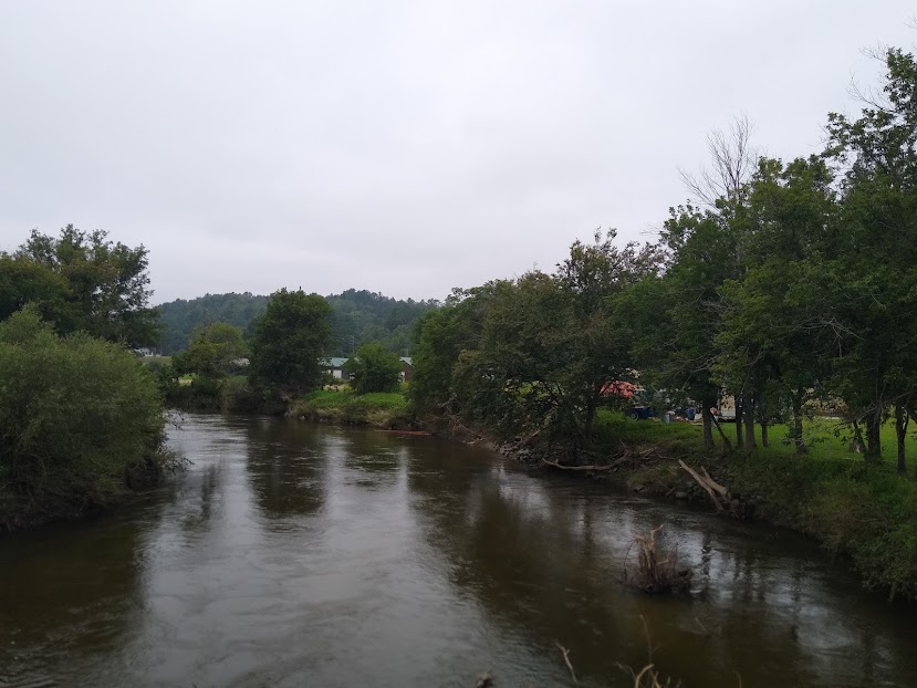 Sanborn Covered Bridge removal photo by Jeanne Beaudry